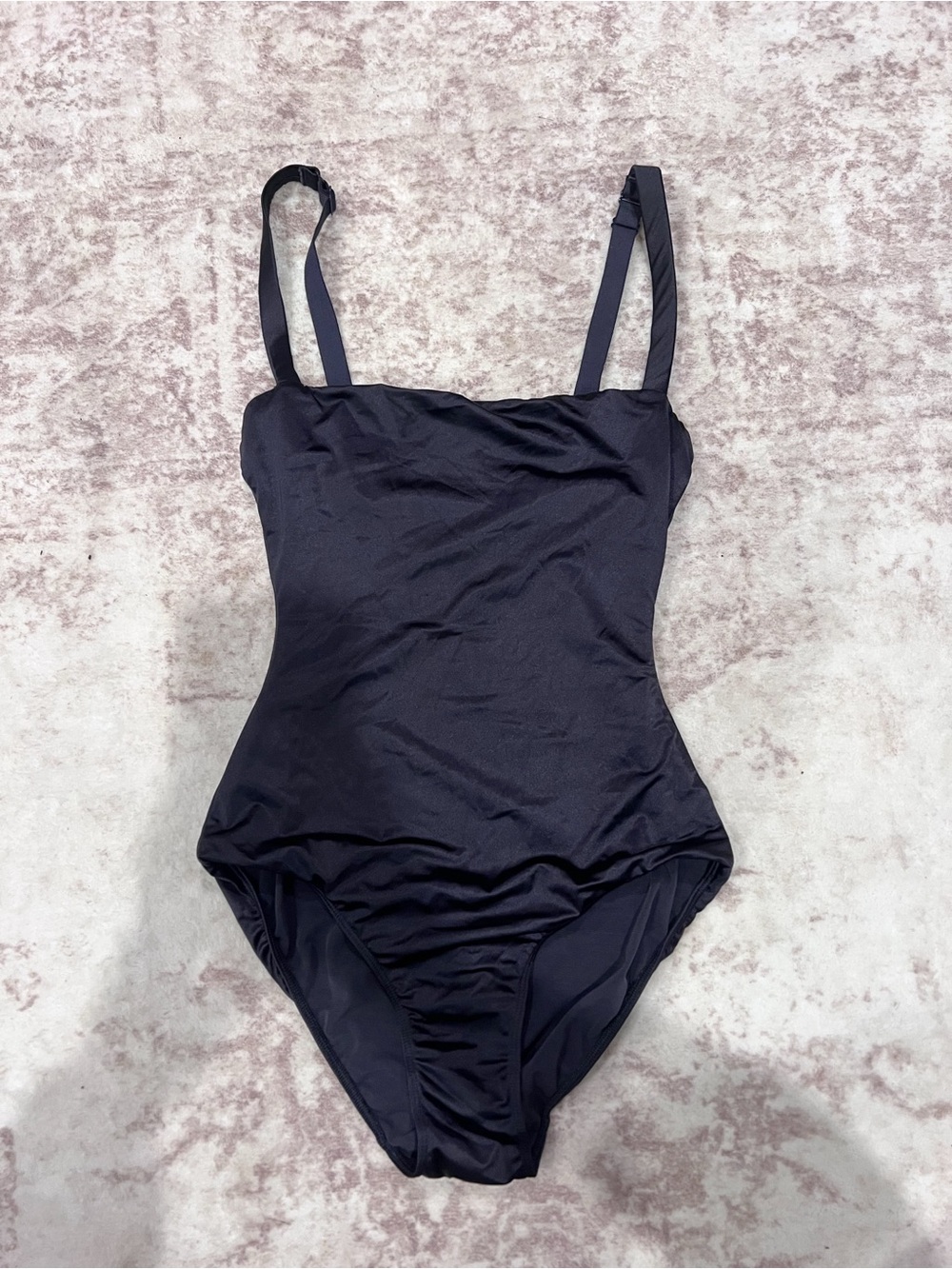 Skims Gunmetal Black One Piece Swimsuit